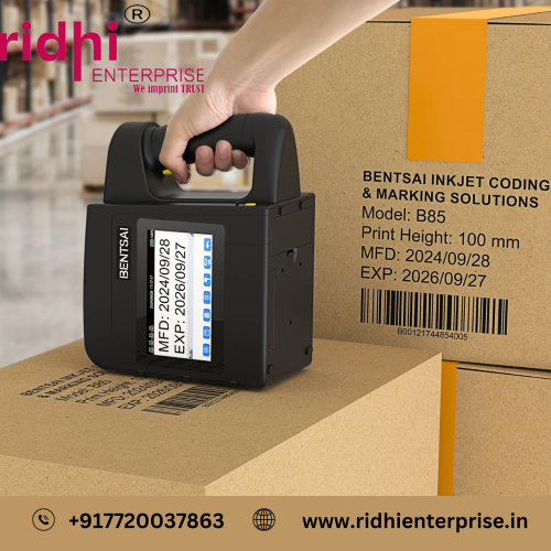 RIDHI BENTSAI CODING InkJet Printer Model RE - B85 - 100 MM